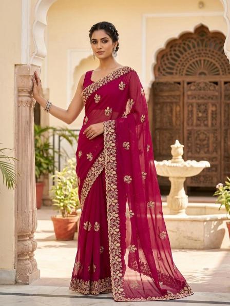 Surakhi chandani surat silk saree